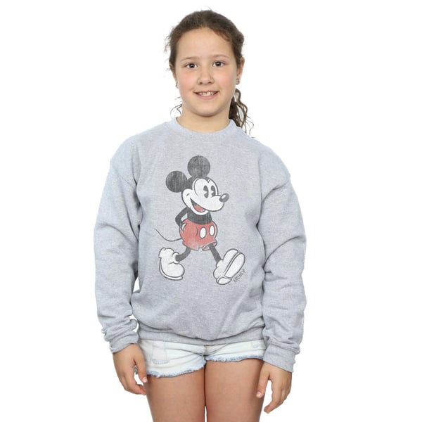 Disney Girls Mickey Mouse Walking Sweatshirt