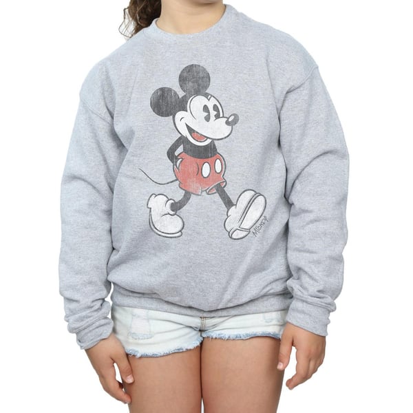 Disney Girls Mickey Mouse Walking Sweatshirt