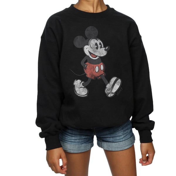 Disney Girls Mickey Mouse Walking Sweatshirt