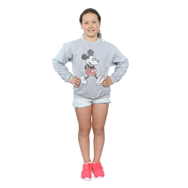 Disney Girls Mickey Mouse Walking Sweatshirt