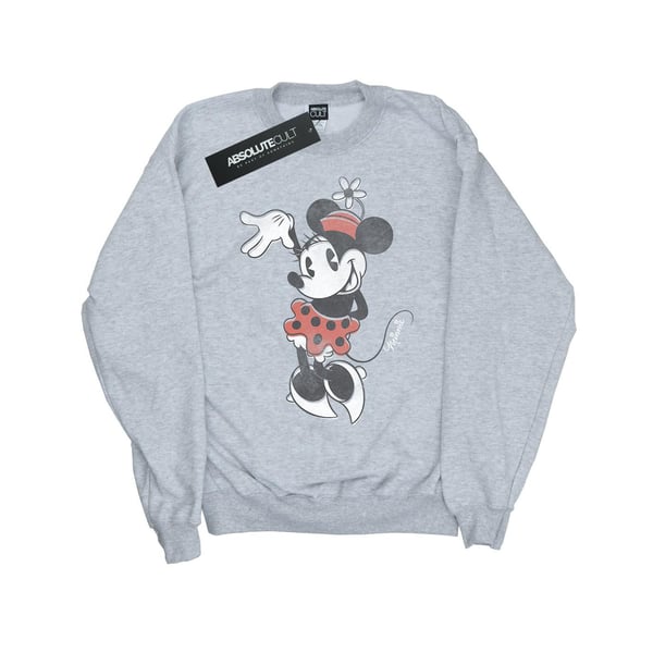 Disney Girls Minnie Mouse Waving Sweatshirt