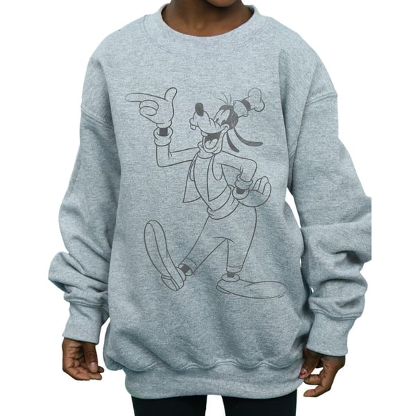 Disney Girls Goofy Classic Baseball Sweatshirt