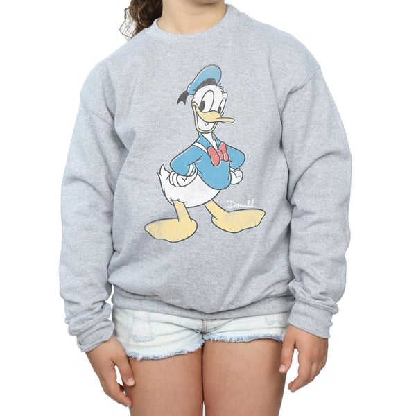 Disney Girls Donald Duck Classic Donald Sweatshirt