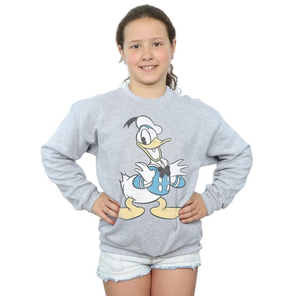 Disney Girls Donald Duck Posing Sweatshirt