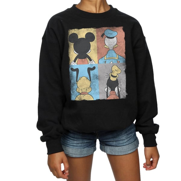 Disney Girls Mickey Mouse Four Backs Sweatshirt