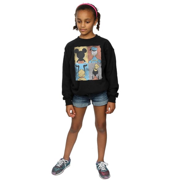 Disney Girls Mickey Mouse Four Backs Sweatshirt