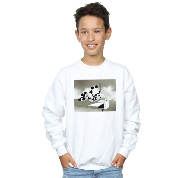 Disney Boys Mickey Mouse Crazy Pilot Sweatshirt