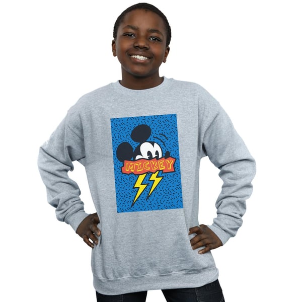 Disney Boys Mickey Mouse 90s Flash Sweatshirt