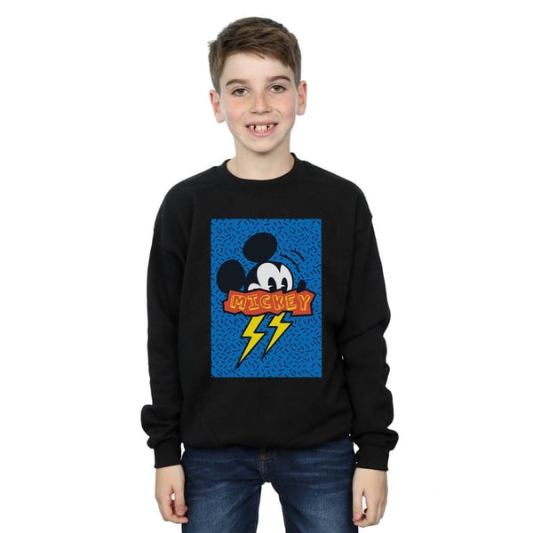 Disney Boys Mickey Mouse 90s Flash Sweatshirt