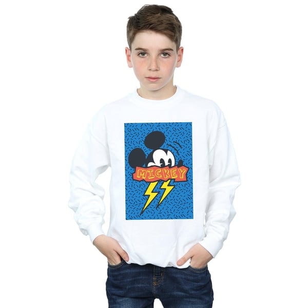 Disney Boys Mickey Mouse 90s Flash Sweatshirt
