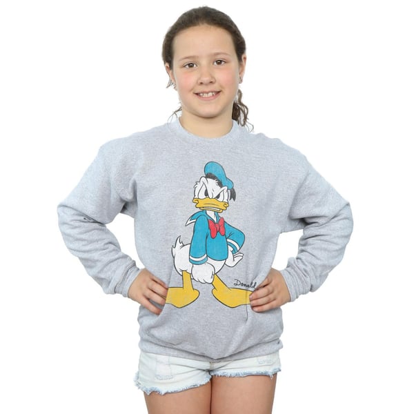Disney Girls Donald Duck Angry Sweatshirt