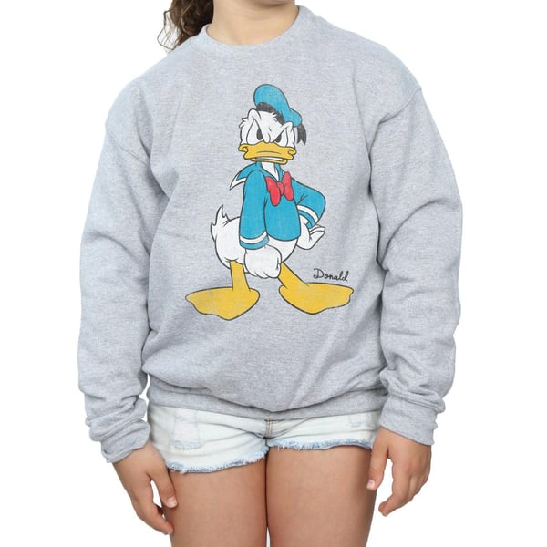 Disney Girls Donald Duck Angry Sweatshirt