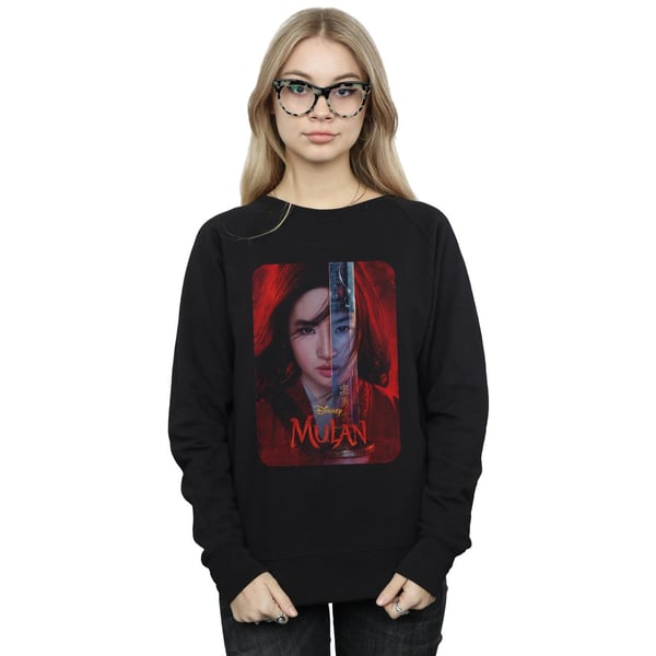 Disney Womens/Ladies Mulan Movie Poster Sweatshirt