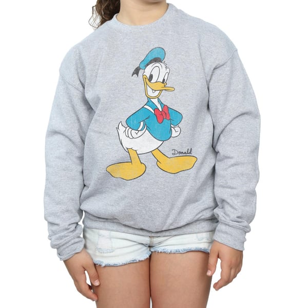 Disney Girls Classic Donald Duck Sweatshirt