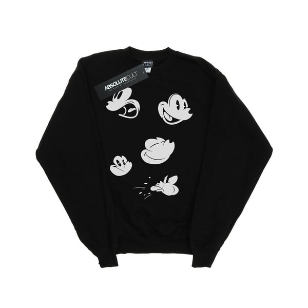 Disney Girls Mickey Mouse Faces Sweatshirt