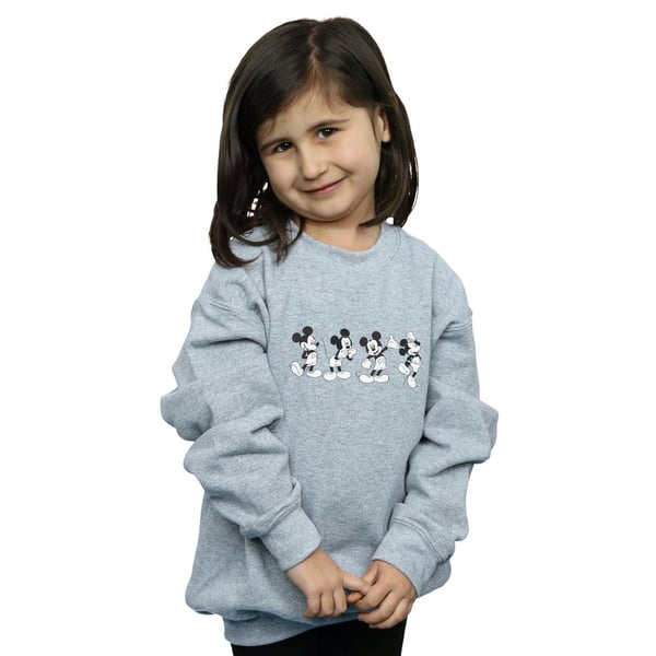 Disney Girls Mickey Mouse Four Emotions Sweatshirt