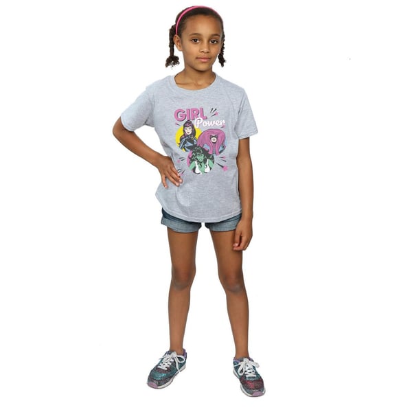 Marvel Comics Girls Girl Power Cotton T-Shirt