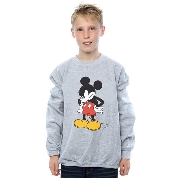 Disney Boys Mickey Mouse Angry Look Down Sweatshirt