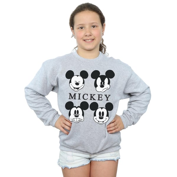 Disney Girls Mickey Mouse Four Heads Sweatshirt