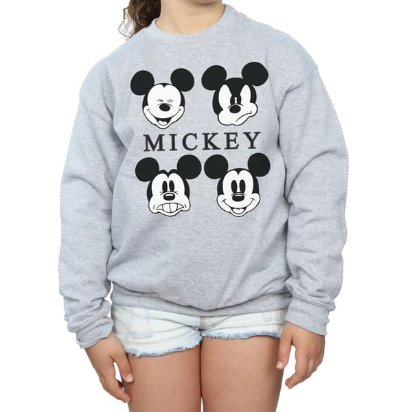 Disney Girls Mickey Mouse Four Heads Sweatshirt