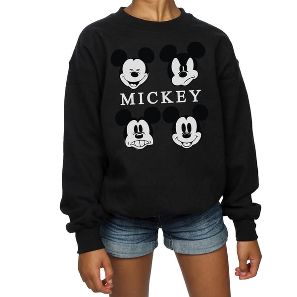 Disney Girls Mickey Mouse Four Heads Sweatshirt
