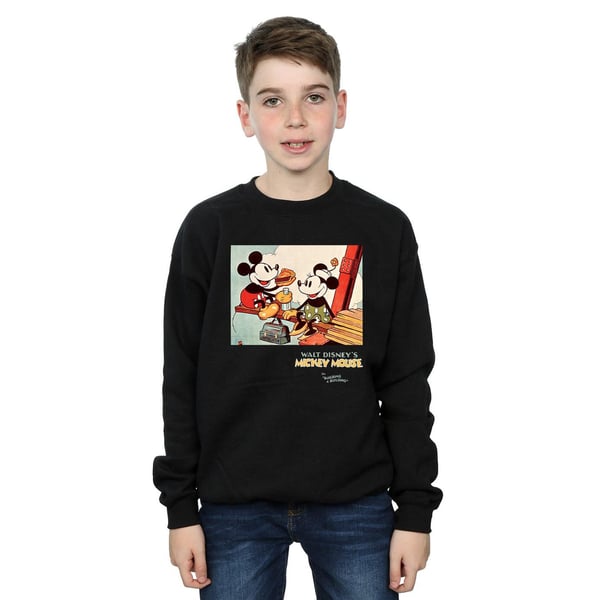 Disney Boys Mickey Mouse Building A Building Sweatshirt