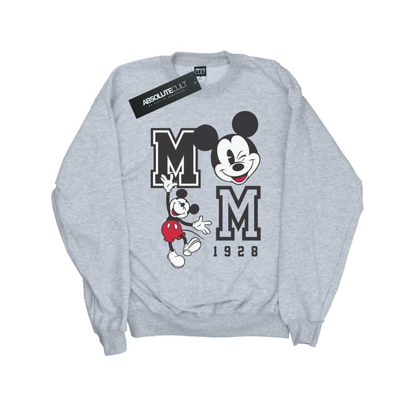 Disney Girls Mickey Mouse Jump And Wink Sweatshirt