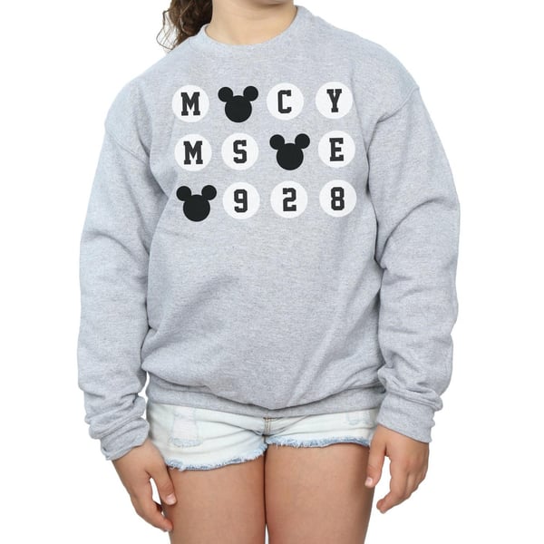 Disney Girls Mickey Mouse 1928 Circles Sweatshirt