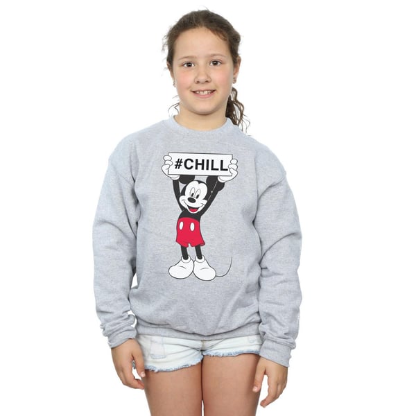 Disney Girls Mickey Mouse Chill Sweatshirt