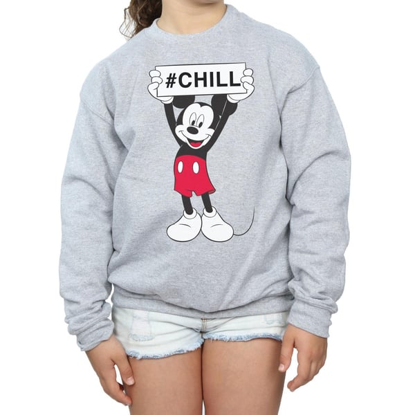Disney Girls Mickey Mouse Chill Sweatshirt