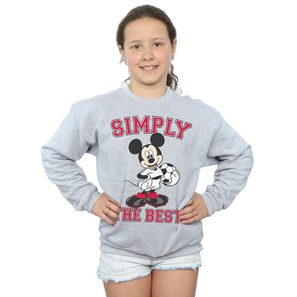 Disney Girls Mickey Mouse Simply The Best Sweatshirt