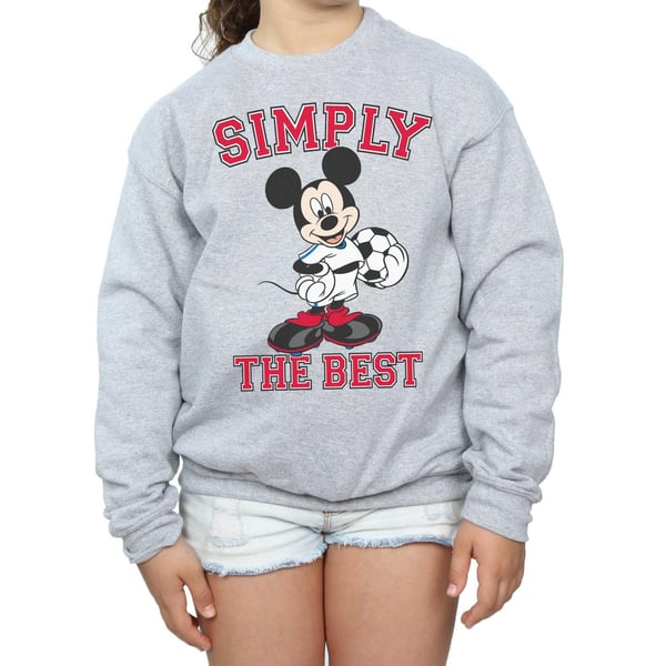 Disney Girls Mickey Mouse Simply The Best Sweatshirt