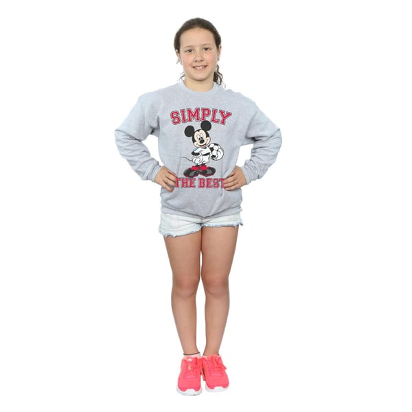 Disney Girls Mickey Mouse Simply The Best Sweatshirt