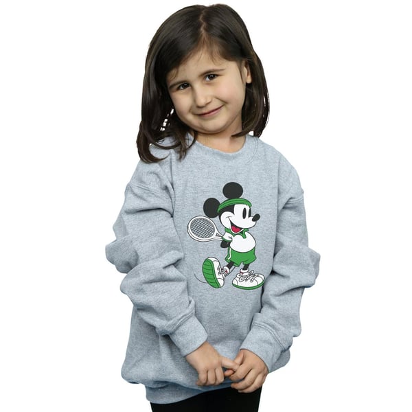Disney Girls Mickey Mouse Tennis Sweatshirt