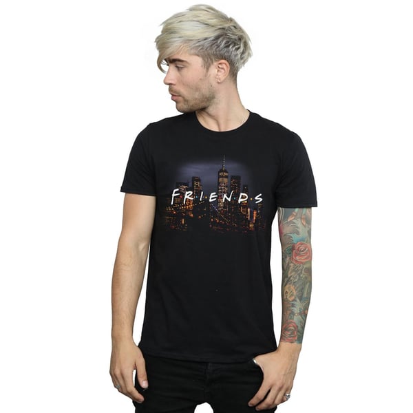 Friends Mens Logo Skyline T-Shirt