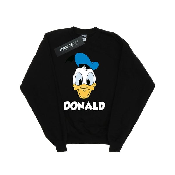 Disney Flickor Kalle Anka Ansikte Tröja