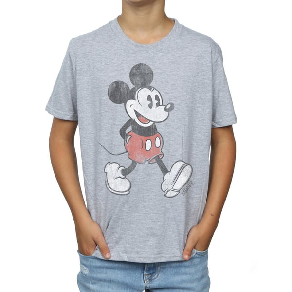 Disney Boys Mickey Mouse Walking T-Shirt