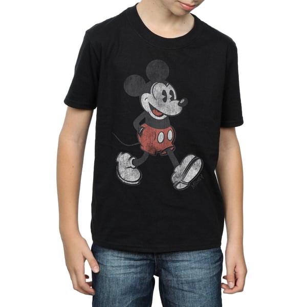 Disney Boys Mickey Mouse Walking T-Shirt