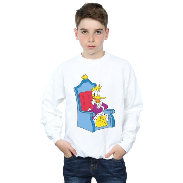 Disney Boys Donald Duck King Donald Sweatshirt