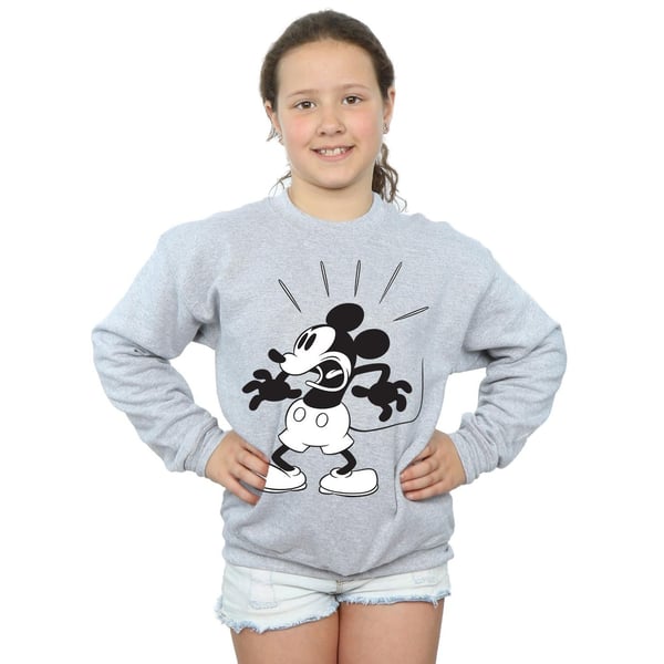 Disney Girls Mickey Mouse Scared Sweatshirt
