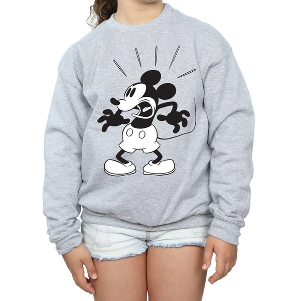Disney Girls Mickey Mouse Scared Sweatshirt