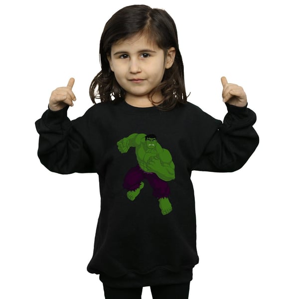 Marvel Girls Hulk Simple Sweatshirt