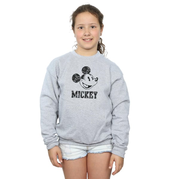 Disney Girls Mickey Mouse Laces Sweatshirt