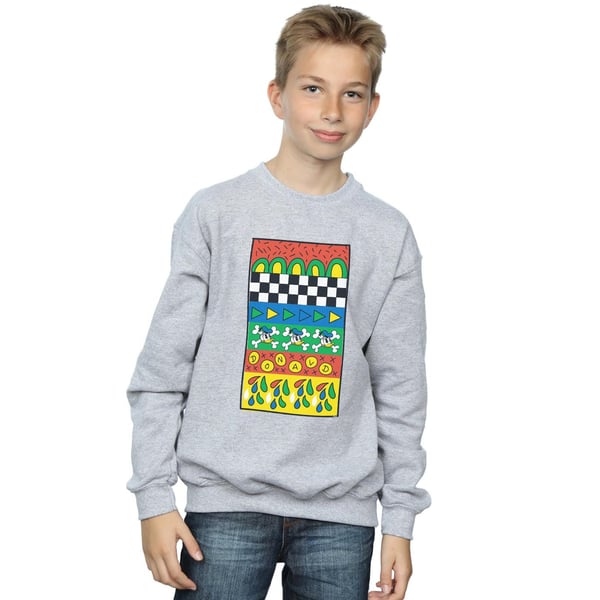 Disney Boys Donald Duck Vintage Pattern Sweatshirt