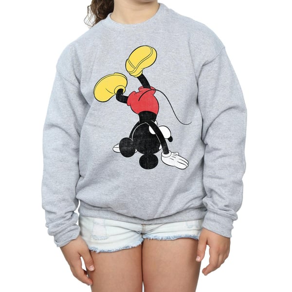 Disney Girls Mickey Mouse Upside Down Sweatshirt