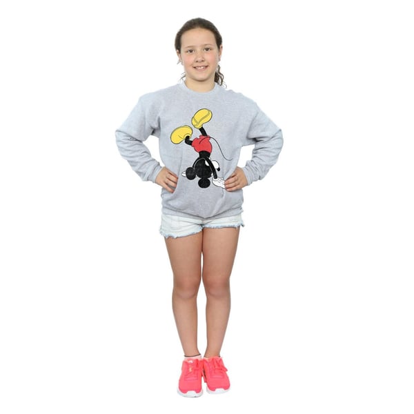 Disney Girls Mickey Mouse Upside Down Sweatshirt