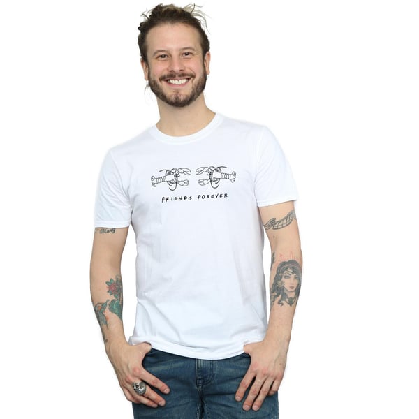 Friends Mens Lobster Logo T-Shirt