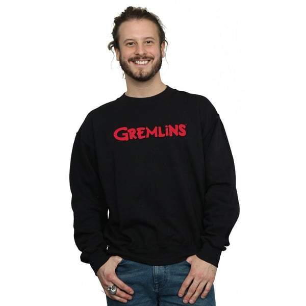 Gremlins Herr Tröja med Textlogotyp