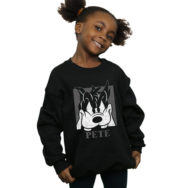 Disney Girls Pete Cropped Head Sweatshirt