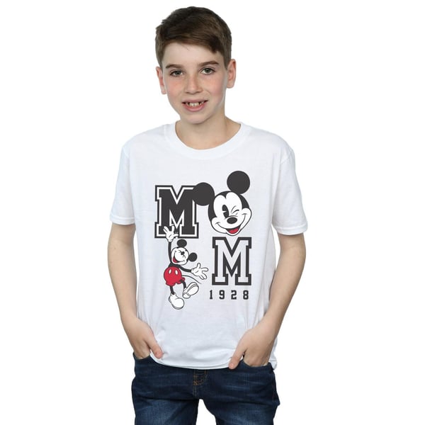 Disney Boys Mickey Mouse Jump And Wink T-Shirt
